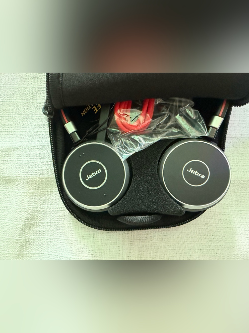 Jabra Evolve 65 Stereo UC Wireless Bluetooth Headset w/USB Dongle‎ & Bag new